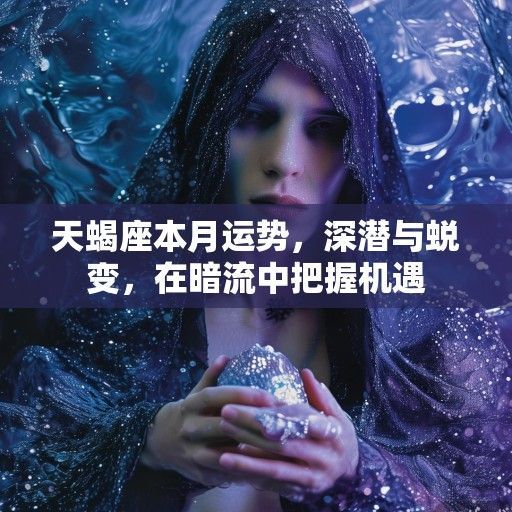 天蝎座本月运势，深潜与蜕变，在暗流中把握机遇