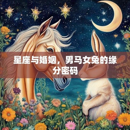 星座与婚姻，男马女兔的缘分密码