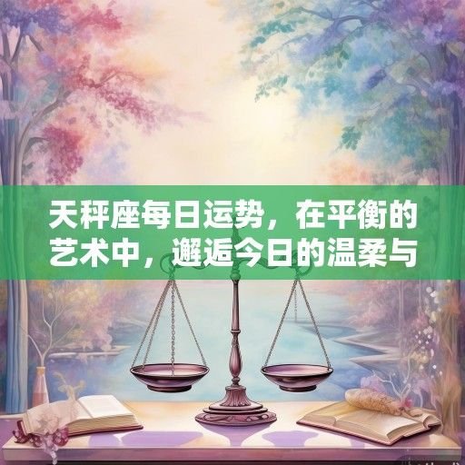 天秤座每日运势，在平衡的艺术中，邂逅今日的温柔与机遇