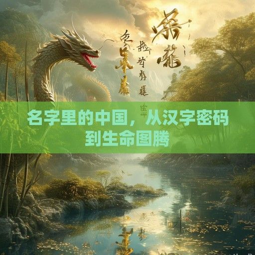 名字里的中国，从汉字密码到生命图腾