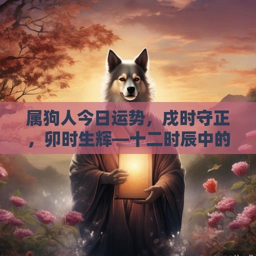 属狗人今日运势,戌时守正,卯时生辉—十二时辰中的犬性智慧 属狗人今日运势,戌时守正,卯时生辉—十二时辰中的犬性智慧