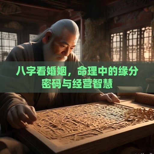 八字看婚姻，命理中的缘分密码与经营智慧