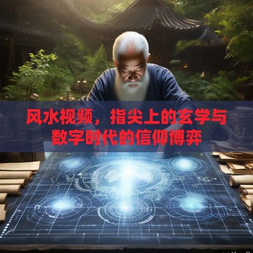 风水视频，指尖上的玄学与数字时代的信仰博弈