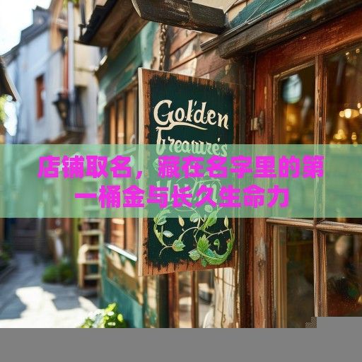 店铺取名，藏在名字里的第一桶金与长久生命力