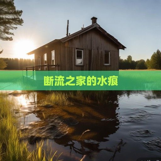 断流之家的水痕