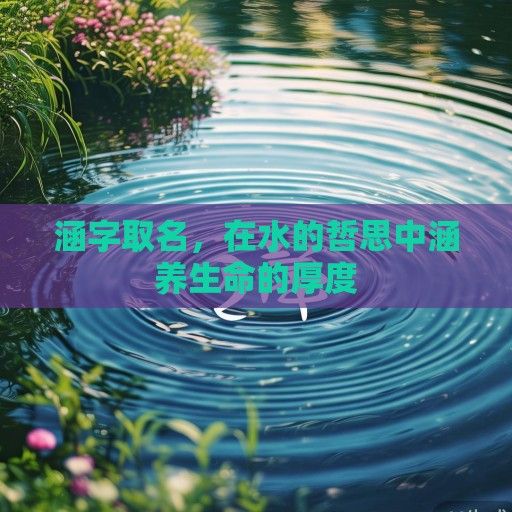 涵字取名，在水的哲思中涵养生命的厚度