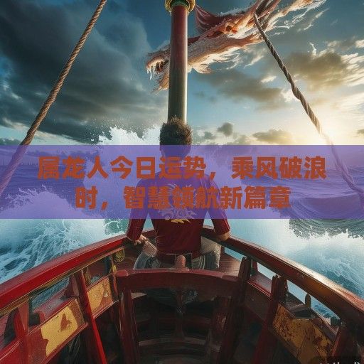 属龙人今日运势，乘风破浪时，智慧领航新篇章