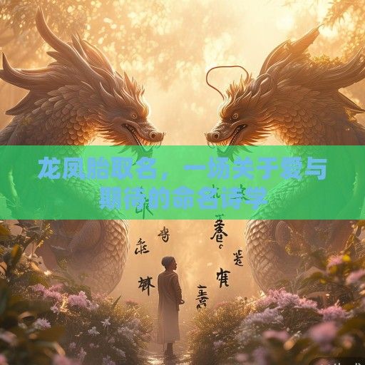 龙凤胎取名，一场关于爱与期待的命名诗学