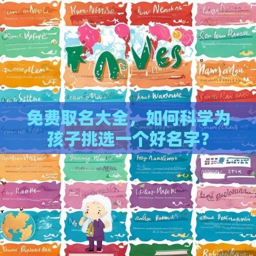 免费取名大全，如何科学为孩子挑选一个好名字？