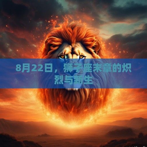8月22日，狮子座末章的炽烈与新生