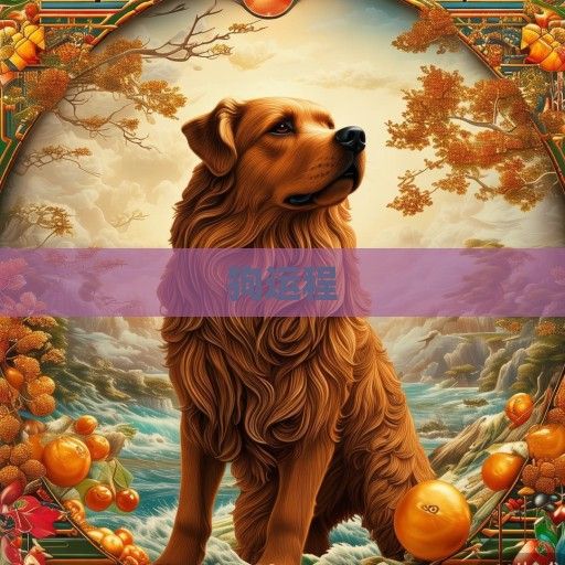 2024甲辰年生肖狗运程详解，守正出奇，福禄双全