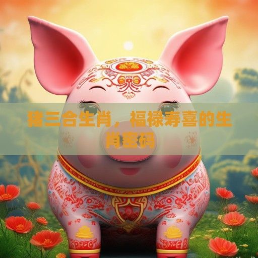 猪三合生肖，福禄寿喜的生肖密码