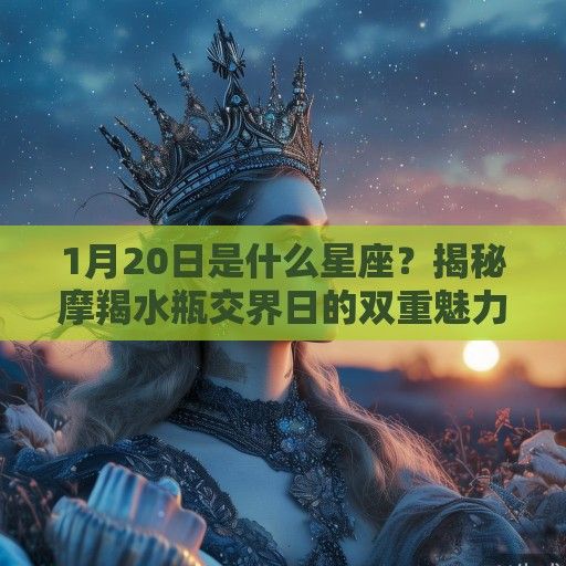 1月20日是什么星座？揭秘摩羯水瓶交界日的双重魅力