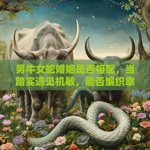 男牛女蛇婚姻是否相配，当踏实遇见机敏，能否编织幸福锦缎？