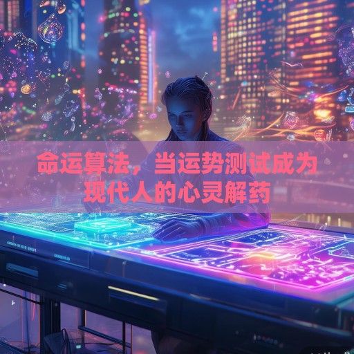 命运算法,当运势测试成为现代人的心灵解药 命运算法,当运势测试成为现代人的心灵解药