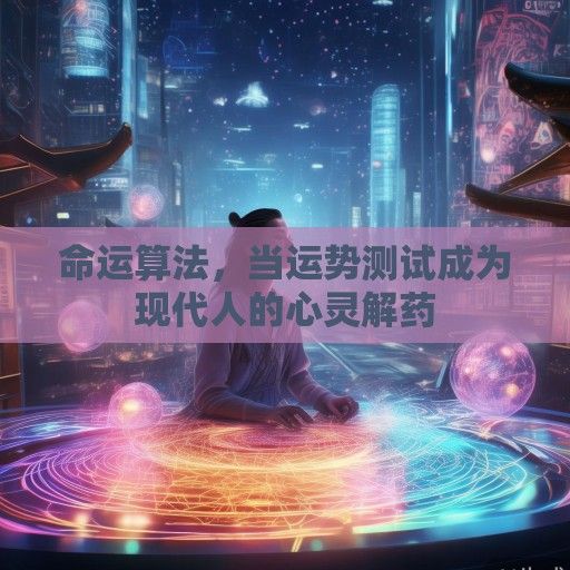 命运算法,当运势测试成为现代人的心灵解药 命运算法,当运势测试成为现代人的心灵解药