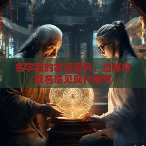 名字里的命运密码，当算命取名遇见现代理性