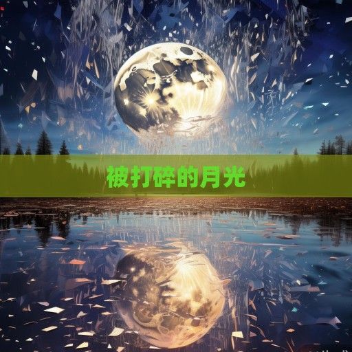 被打碎的月光