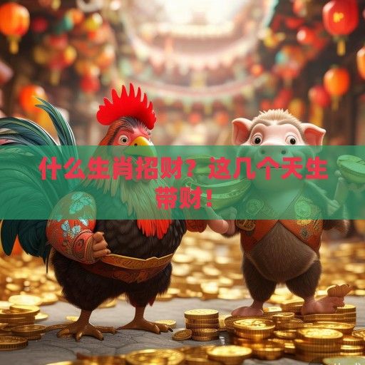 什么生肖招财？这几个天生带财！
