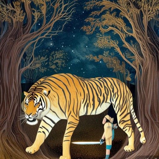 梦到打老虎什么预兆