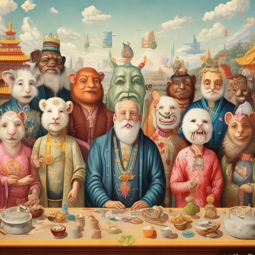 生肖配对，婚姻密码大揭秘