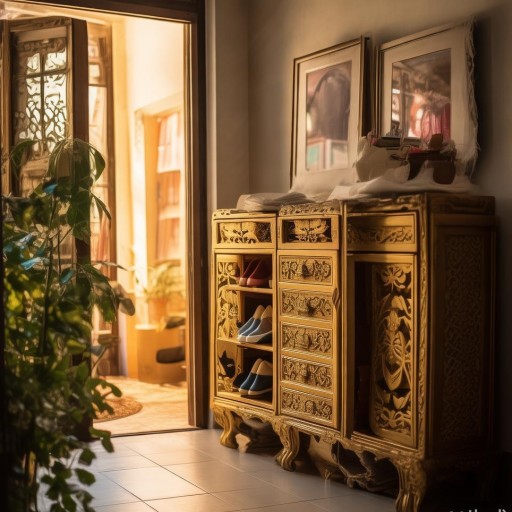 门外放鞋柜影响风水吗？